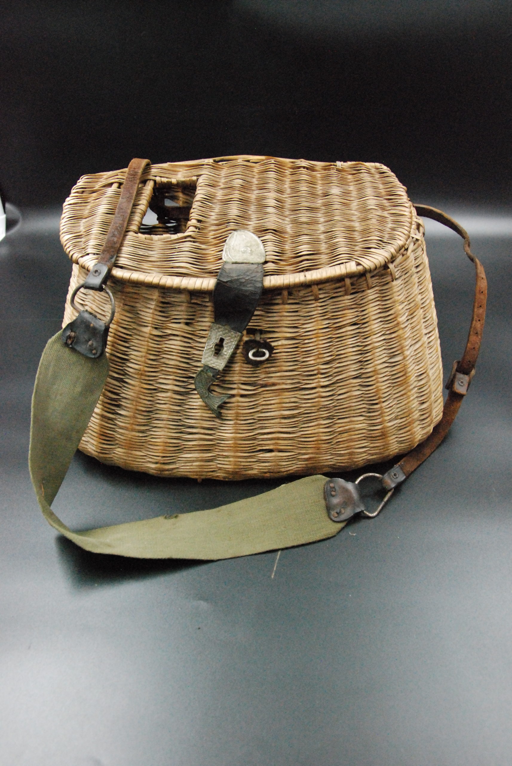 OLD SCHOOL/RETRO SHAKESPEARE CANVAS TROUT FISHING BAG – Vintage