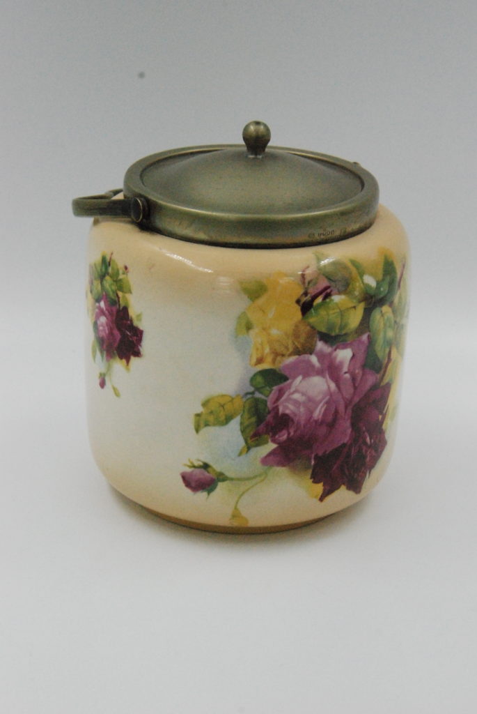 Ceramic Biscuit Jar Sweetwater Antiques