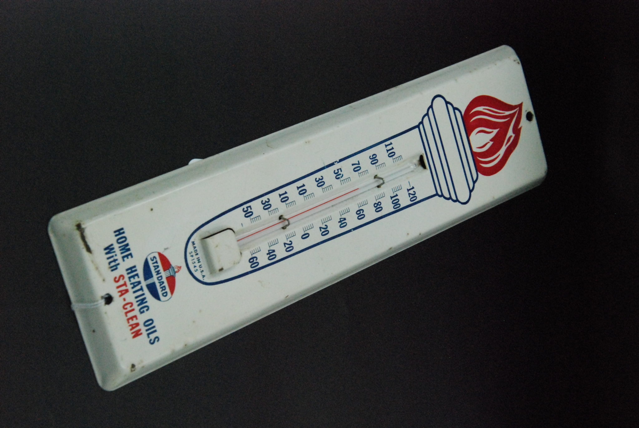 Standard Oil Thermometer Sweetwater Antiques