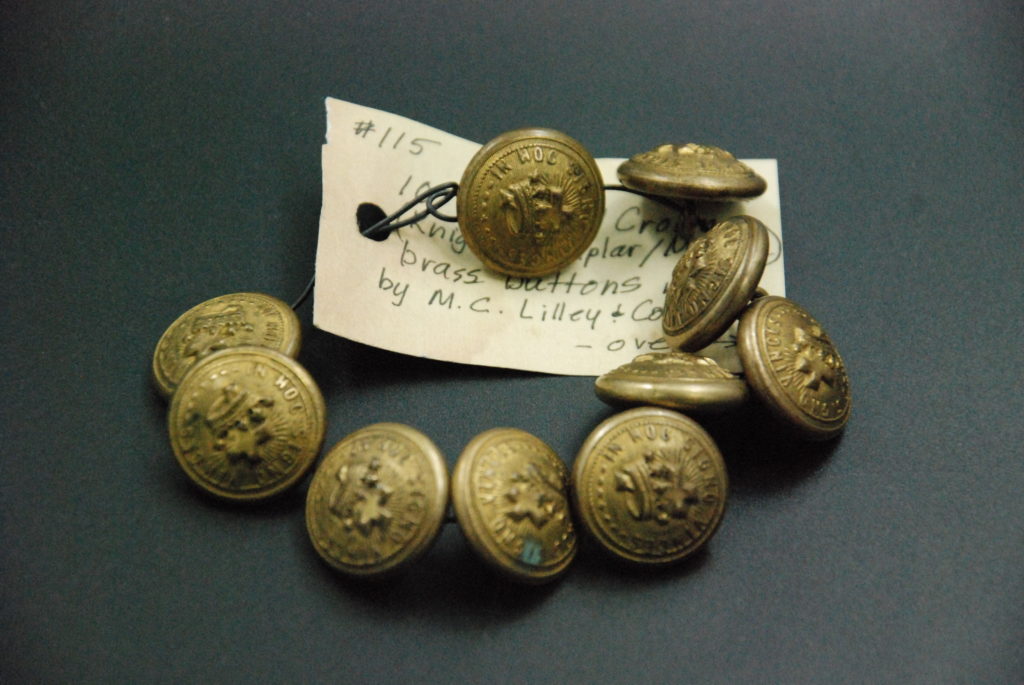 Masonic Brass Buttons Sweetwater Antiques